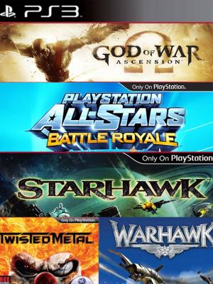 5 JUEGOS EN 1 Multiplayer Mayhem Bundle PS3 