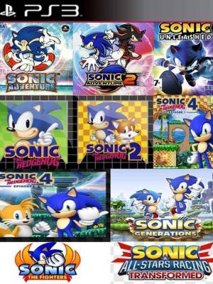 10 JUEGOS EN 1 SONIC COLLECTION PS3