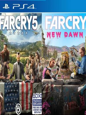 Far Cry 5 mas Far Cry New Dawn PS4