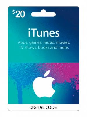 ITUNES 20$ USD